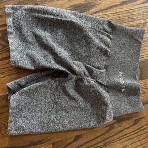 NVGTN Grey Speckled Scrunch Shorts